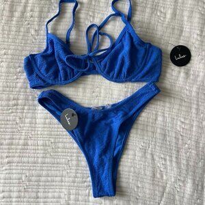 Lulus Royal Blue Bikini Set